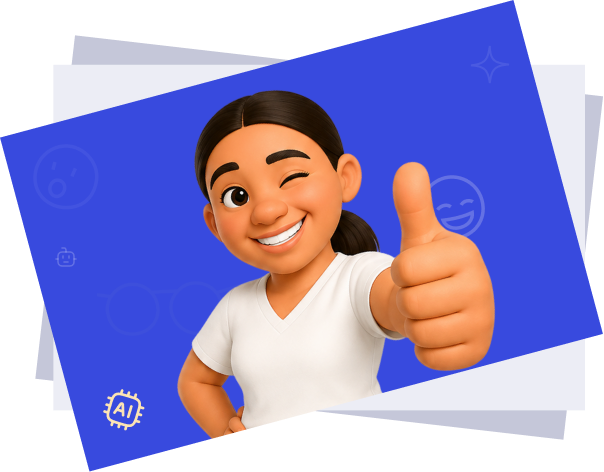 Abby AI companion on adaptive dashboard cards